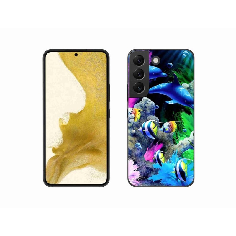 Gelový obal mmCase na mobil Samsung Galaxy S22 5G - mořský svět