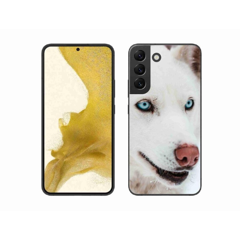 Gelový obal mmCase na mobil Samsung Galaxy S22+ 5G - psí pohled