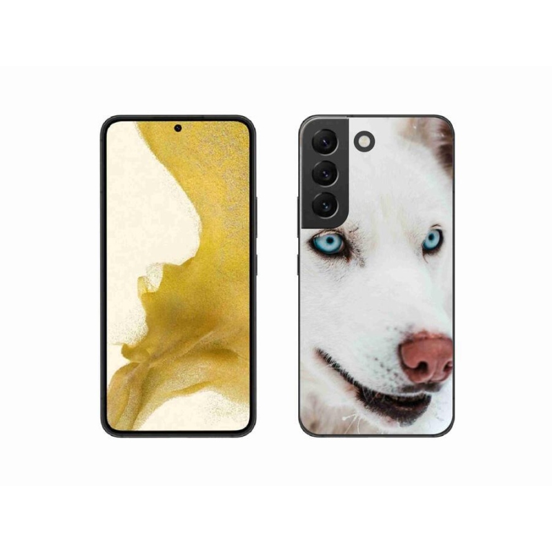 Gelový obal mmCase na mobil Samsung Galaxy S22 5G - psí pohled