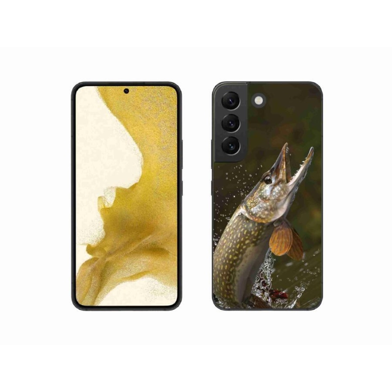 Gelový obal mmCase na mobil Samsung Galaxy S22 5G - štika