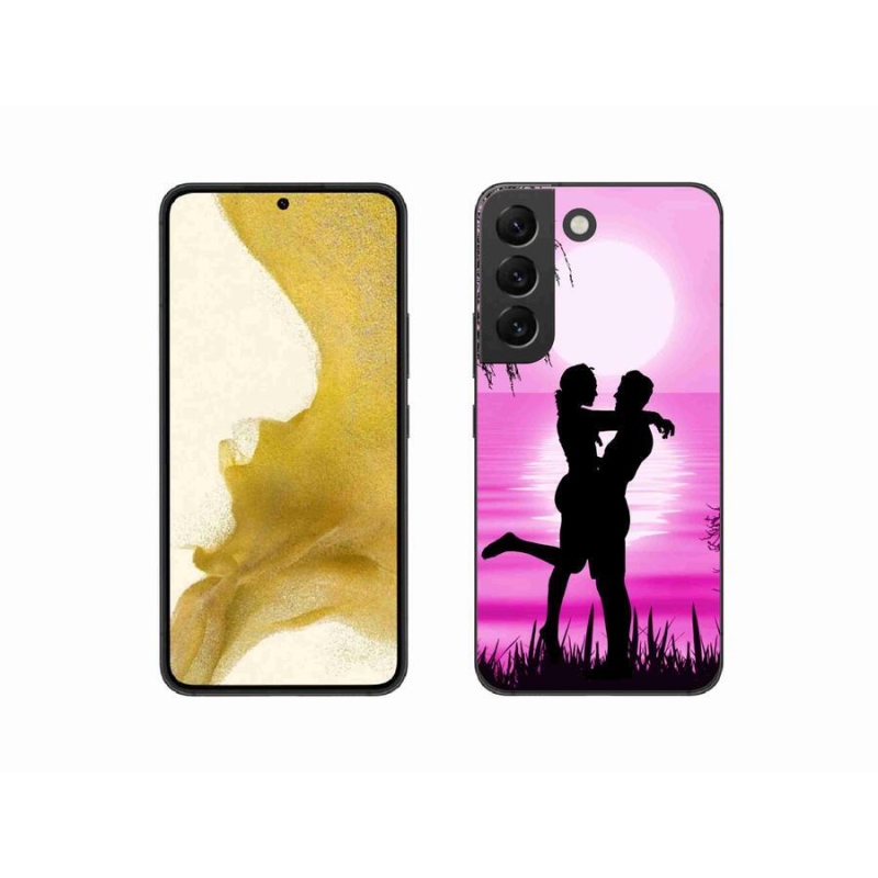 Gelový obal mmCase na mobil Samsung Galaxy S22 5G - západ slunce