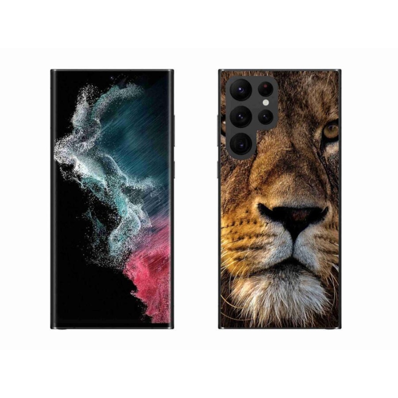 Gelový obal mmCase na mobil Samsung Galaxy S22 Ultra 5G - lev