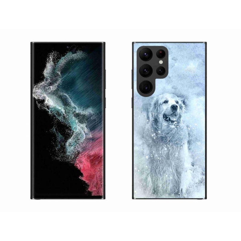 Gelový obal mmCase na mobil Samsung Galaxy S22 Ultra 5G - retrívr