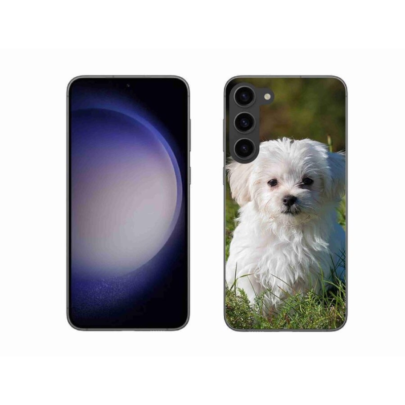 Gelový obal mmCase na mobil Samsung Galaxy S23+ 5G - bišonek