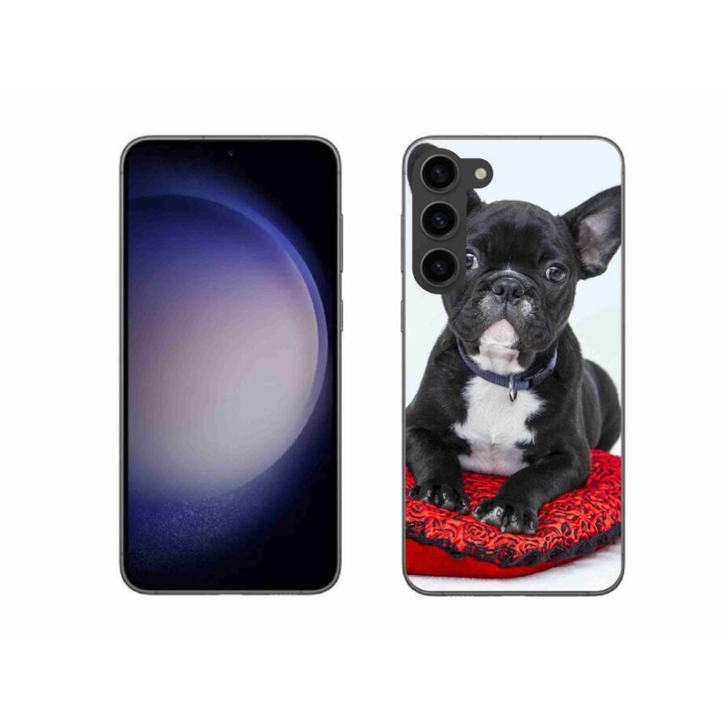 Gelový obal mmCase na mobil Samsung Galaxy S23+ 5G - buldok