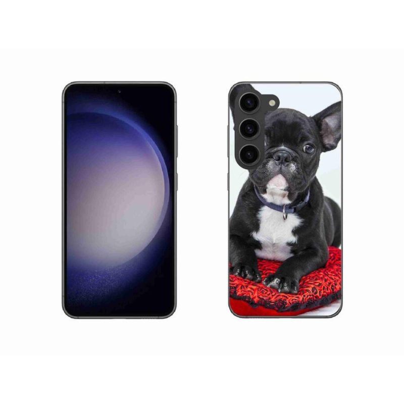 Gelový obal mmCase na mobil Samsung Galaxy S23 5G - buldok