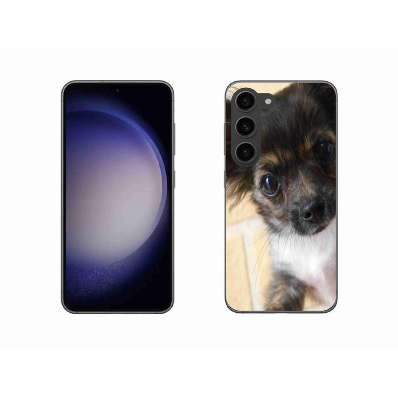Gelový obal mmCase na mobil Samsung Galaxy S23 5G - čivava 2