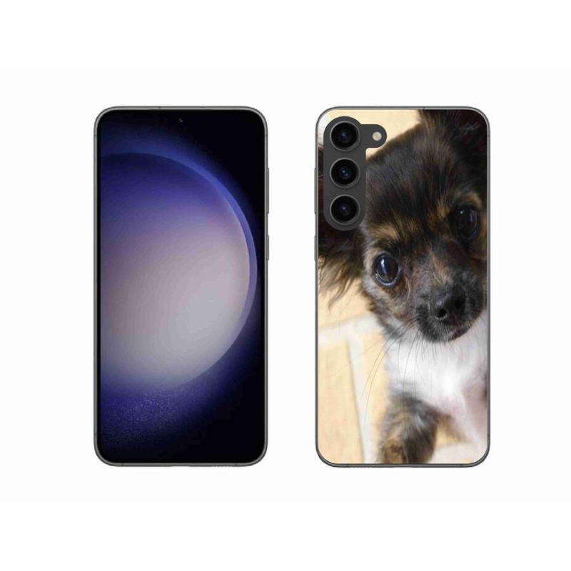 Gelový obal mmCase na mobil Samsung Galaxy S23+ 5G - čivava 2