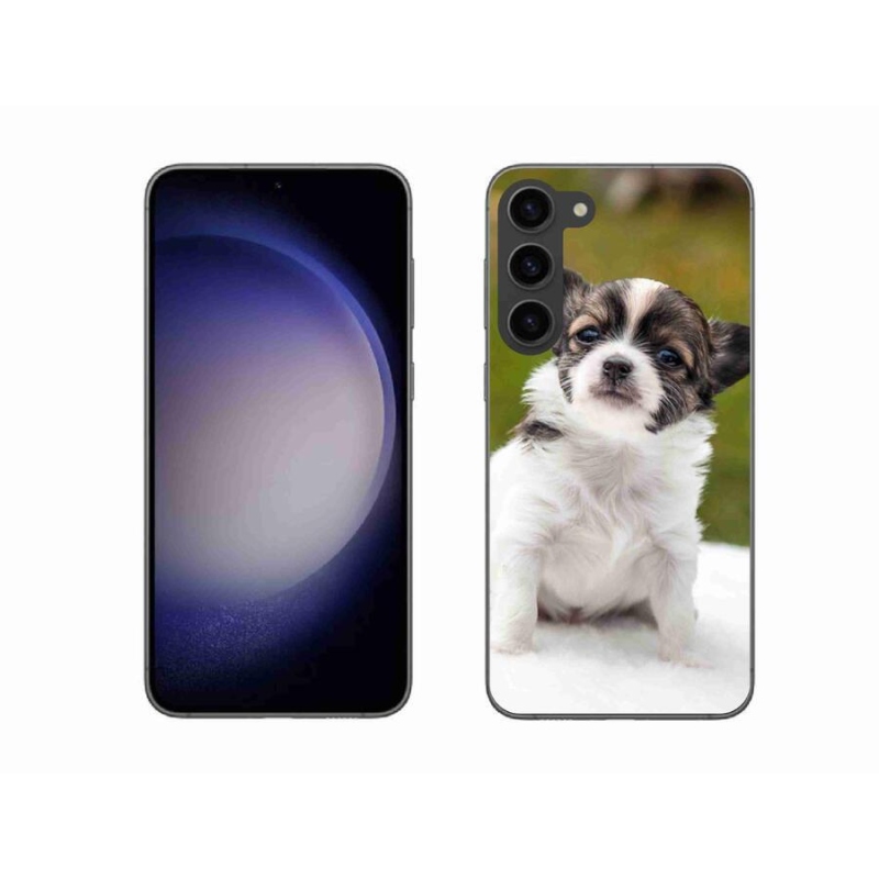 Gelový obal mmCase na mobil Samsung Galaxy S23+ 5G - čivava 4