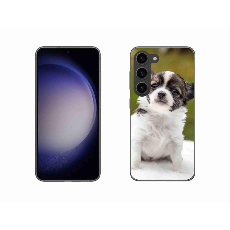 Gelový obal mmCase na mobil Samsung Galaxy S23 5G - čivava 4