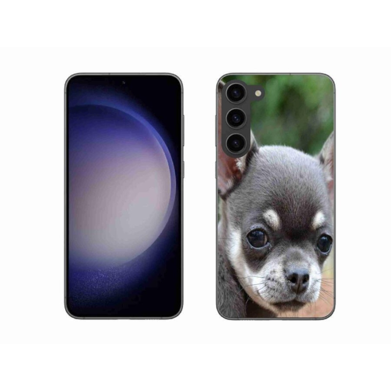 Gelový obal mmCase na mobil Samsung Galaxy S23+ 5G - čivava