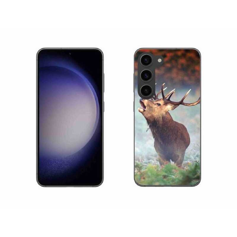 Gelový obal mmCase na mobil Samsung Galaxy S23 5G - jelen 2