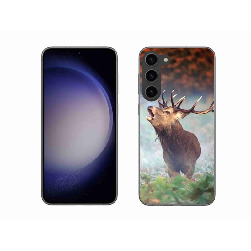 Gelový obal mmCase na mobil Samsung Galaxy S23+ 5G - jelen 2