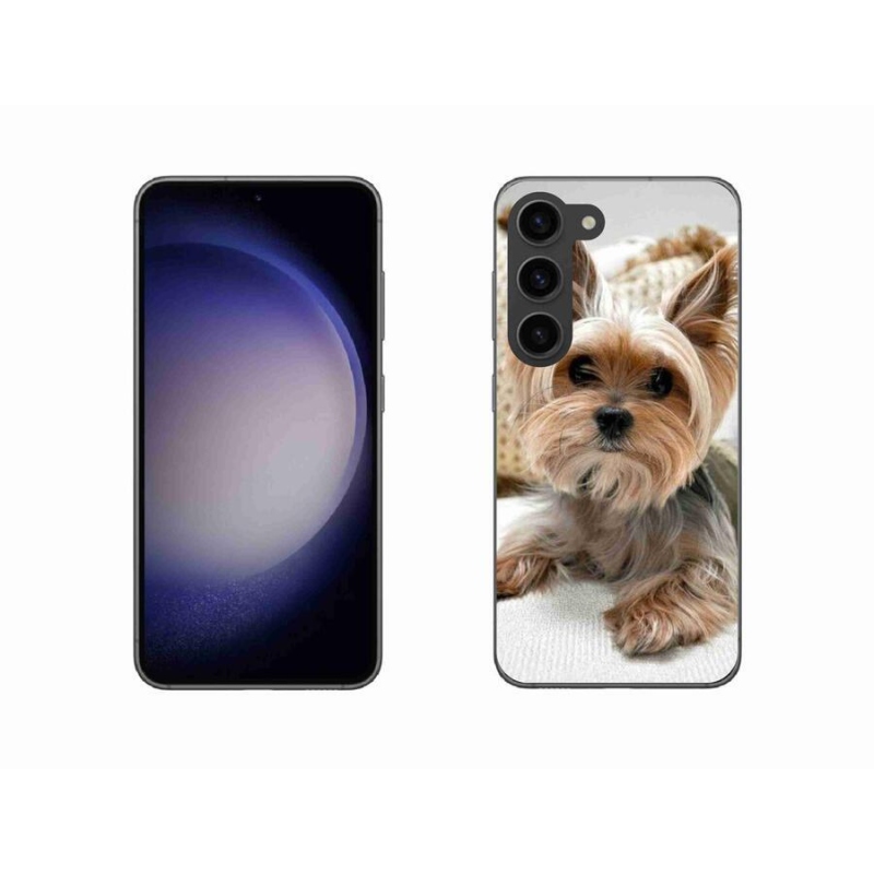 Gelový obal mmCase na mobil Samsung Galaxy S23 5G - jorkšír 5