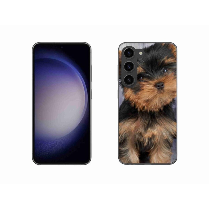 Gelový obal mmCase na mobil Samsung Galaxy S23 5G - jorkšír 9