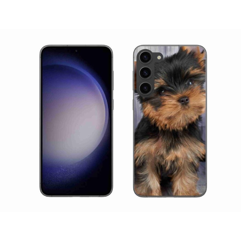 Gelový obal mmCase na mobil Samsung Galaxy S23+ 5G - jorkšír 9
