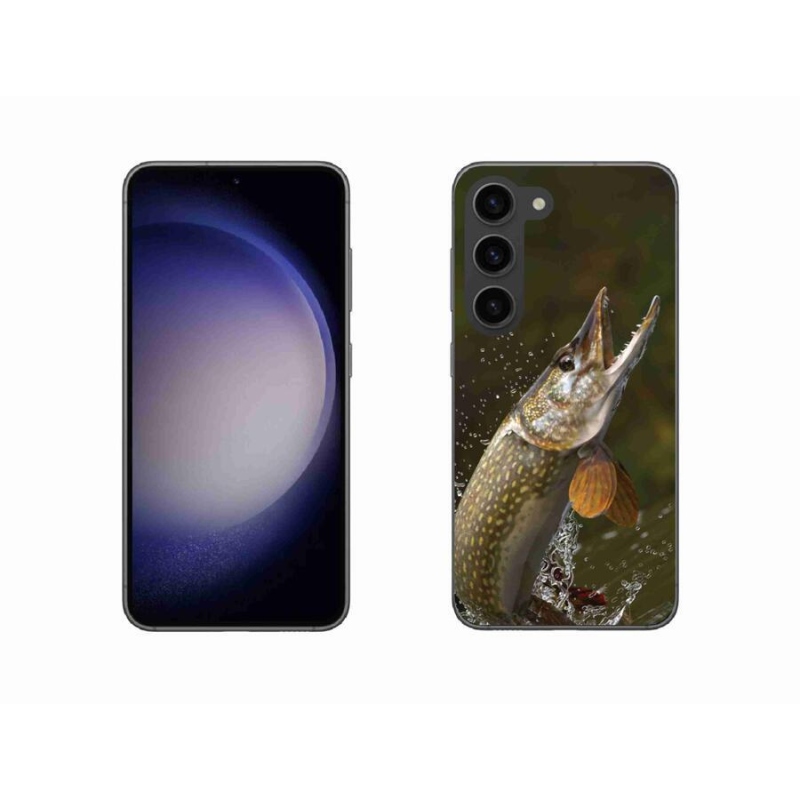 Gelový obal mmCase na mobil Samsung Galaxy S23 5G - štika