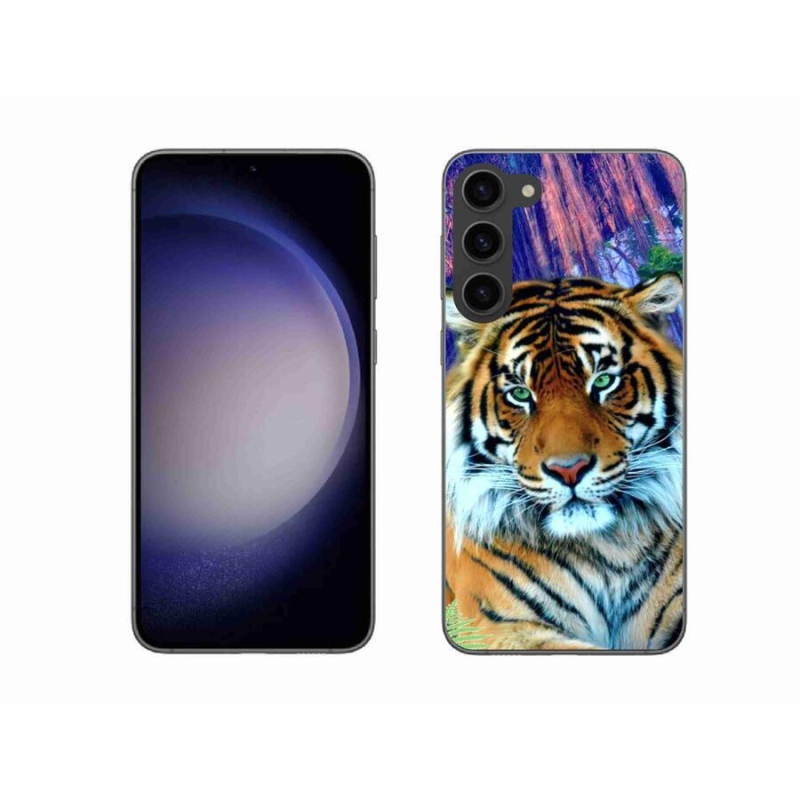 Gelový obal mmCase na mobil Samsung Galaxy S23+ 5G - tygr