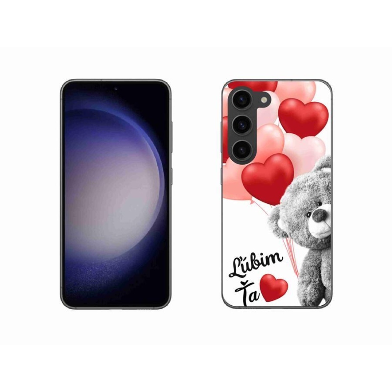 Gelový obal mmCase na mobil Samsung Galaxy S23 5G - ľúbim ťa sk