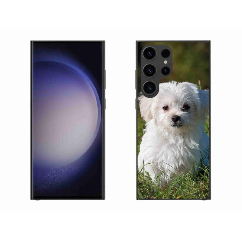 Gelový obal mmCase na mobil Samsung Galaxy S23 Ultra 5G - bišonek
