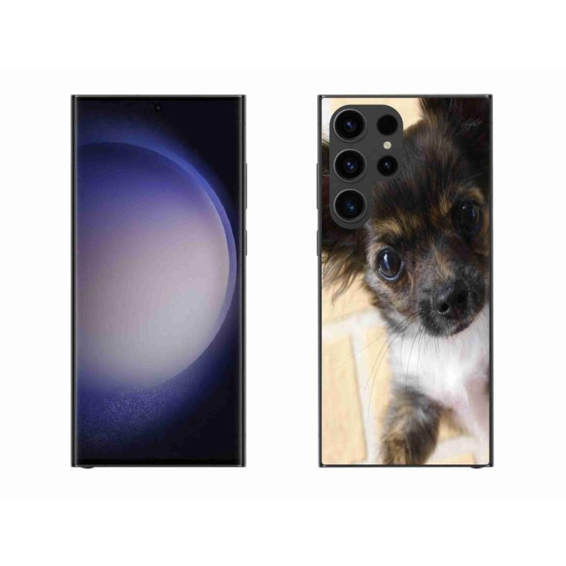 Gelový obal mmCase na mobil Samsung Galaxy S23 Ultra 5G - čivava 2