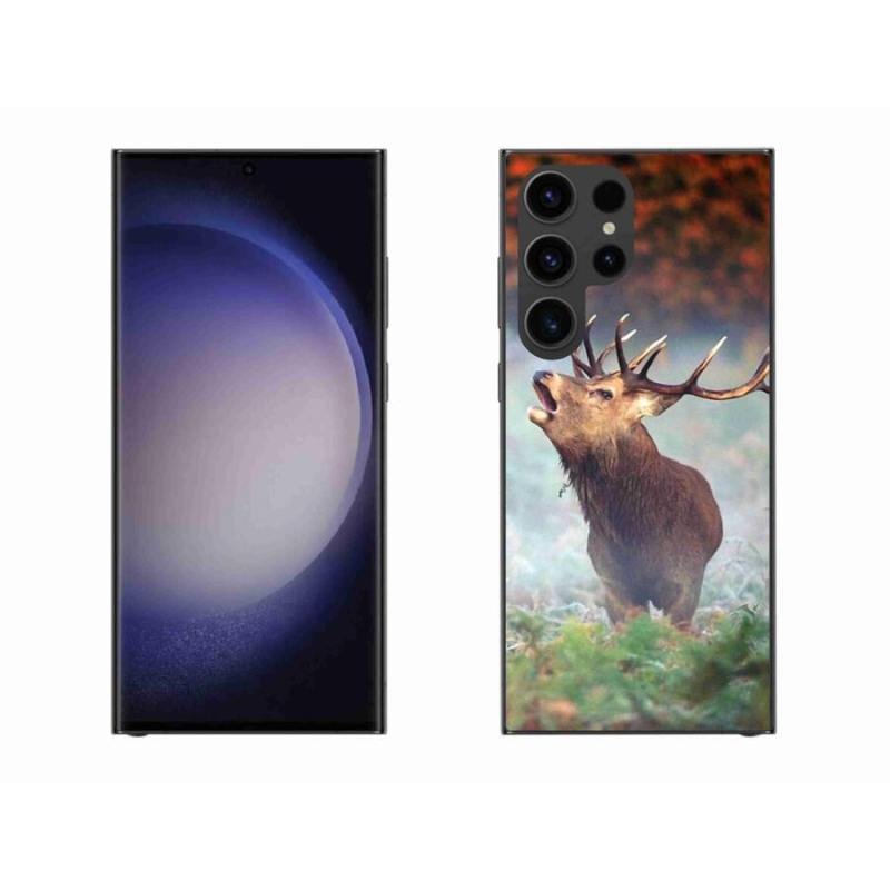 Gelový obal mmCase na mobil Samsung Galaxy S23 Ultra 5G - jelen 2