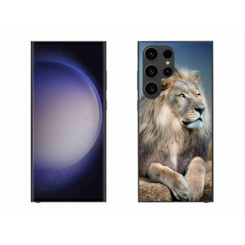 Gelový obal mmCase na mobil Samsung Galaxy S23 Ultra 5G - lev 1