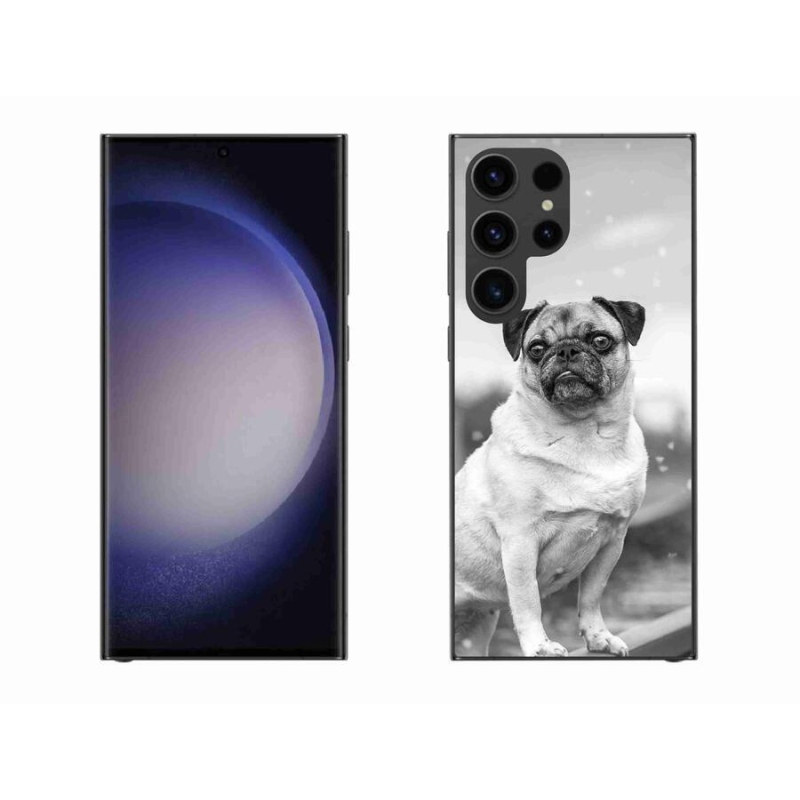 Gelový obal mmCase na mobil Samsung Galaxy S23 Ultra 5G - mops