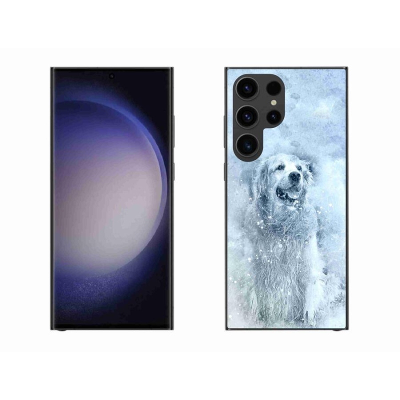 Gelový obal mmCase na mobil Samsung Galaxy S23 Ultra 5G - retrívr