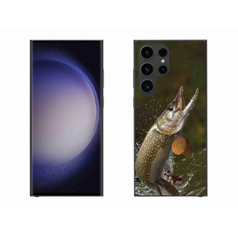 Gelový obal mmCase na mobil Samsung Galaxy S23 Ultra 5G - štika