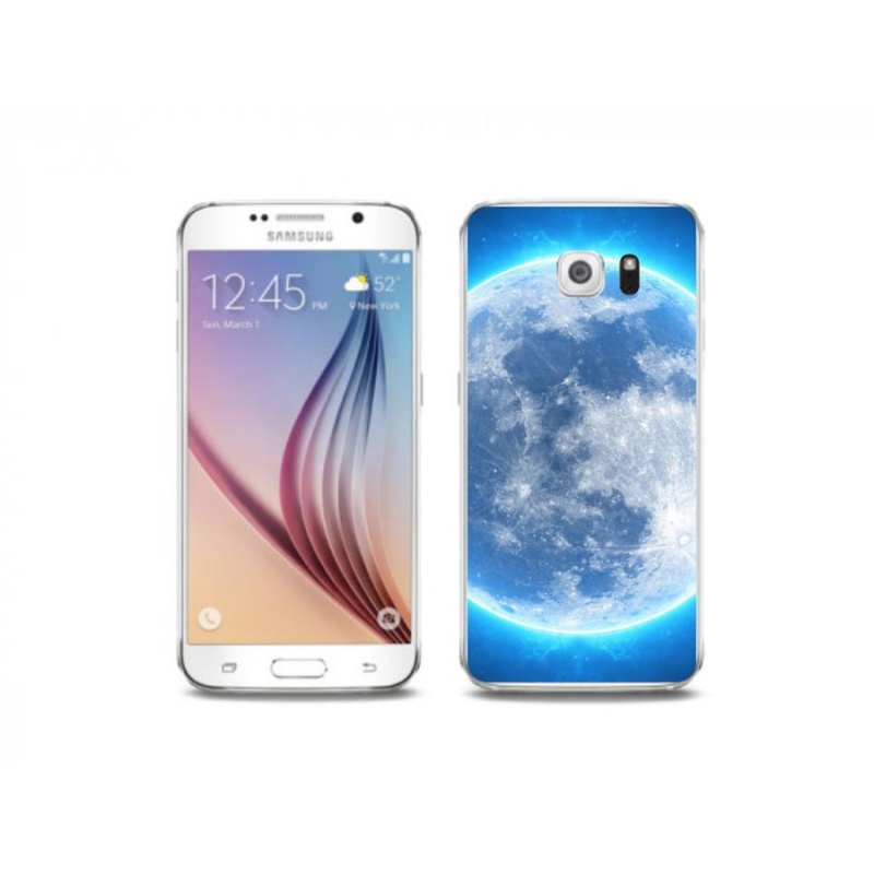 Gelový obal mmCase na mobil Samsung Galaxy S6 - zeměkoule
