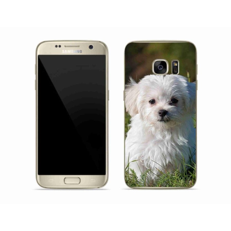 Gelový obal mmCase na mobil Samsung Galaxy S7 - bišonek