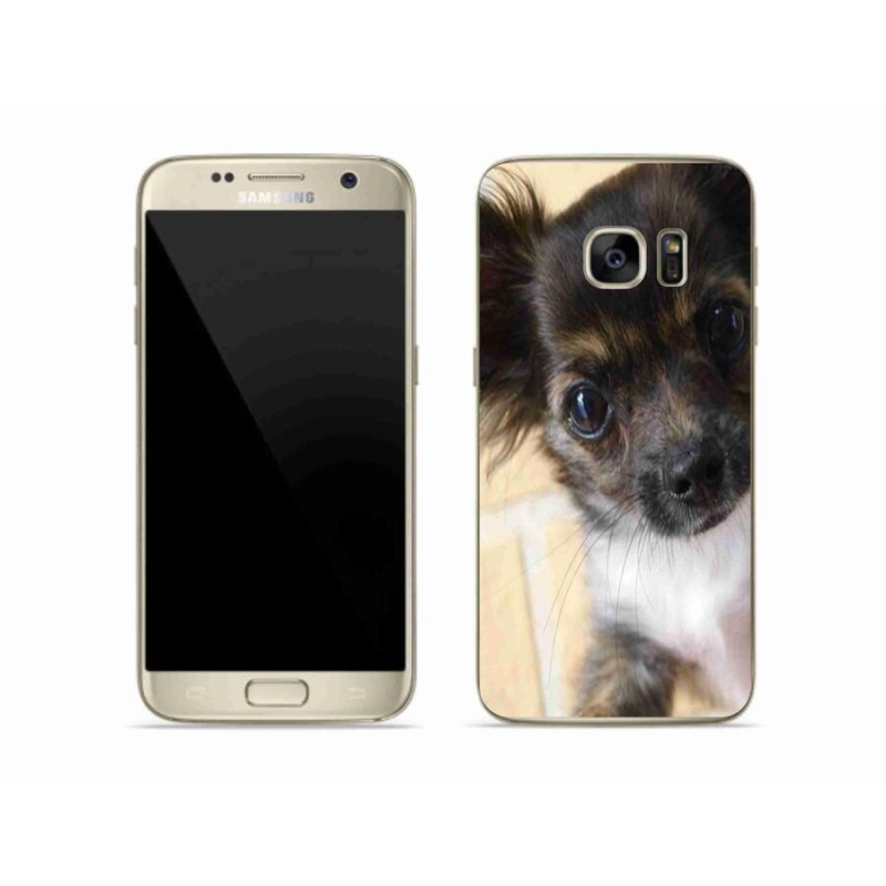 Gelový obal mmCase na mobil Samsung Galaxy S7 - čivava 2