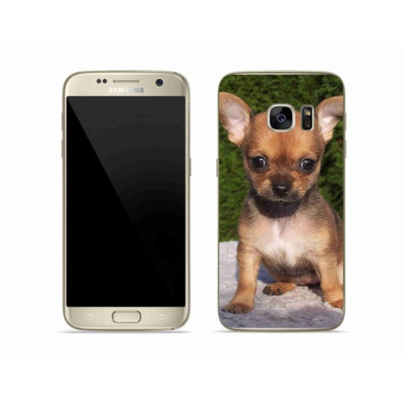 Gelový obal mmCase na mobil Samsung Galaxy S7 - čivava 3
