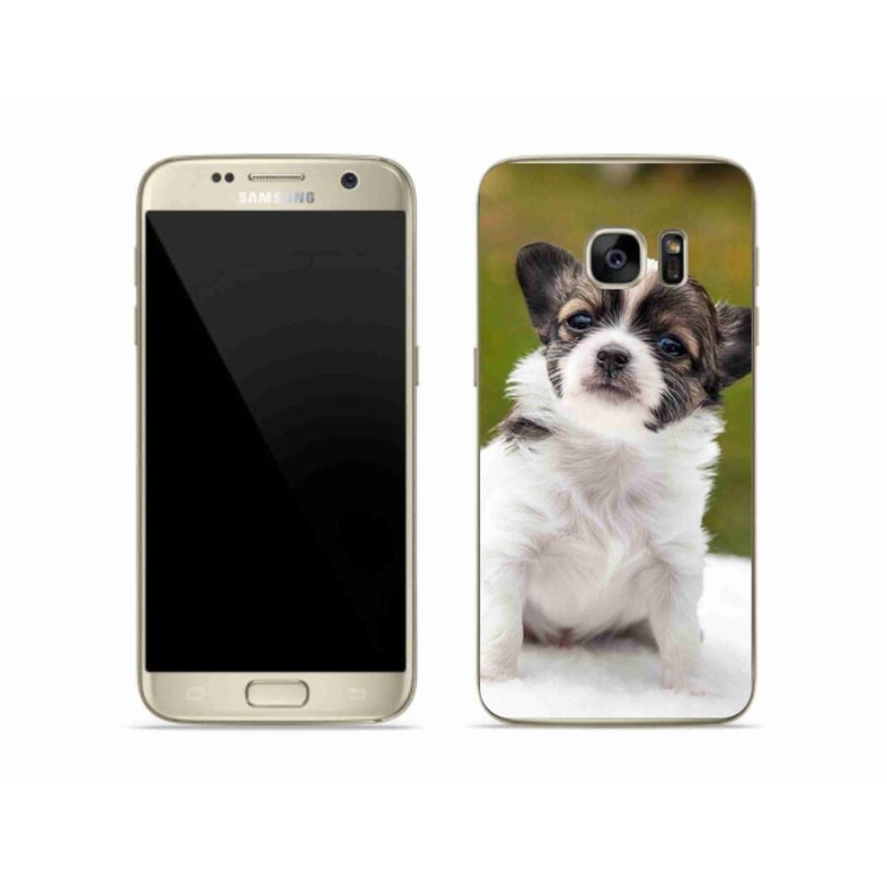 Gelový obal mmCase na mobil Samsung Galaxy S7 - čivava 4