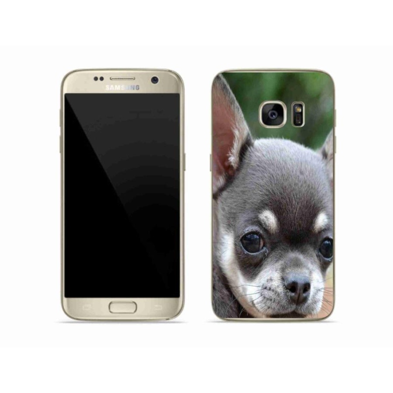 Gelový obal mmCase na mobil Samsung Galaxy S7 - čivava