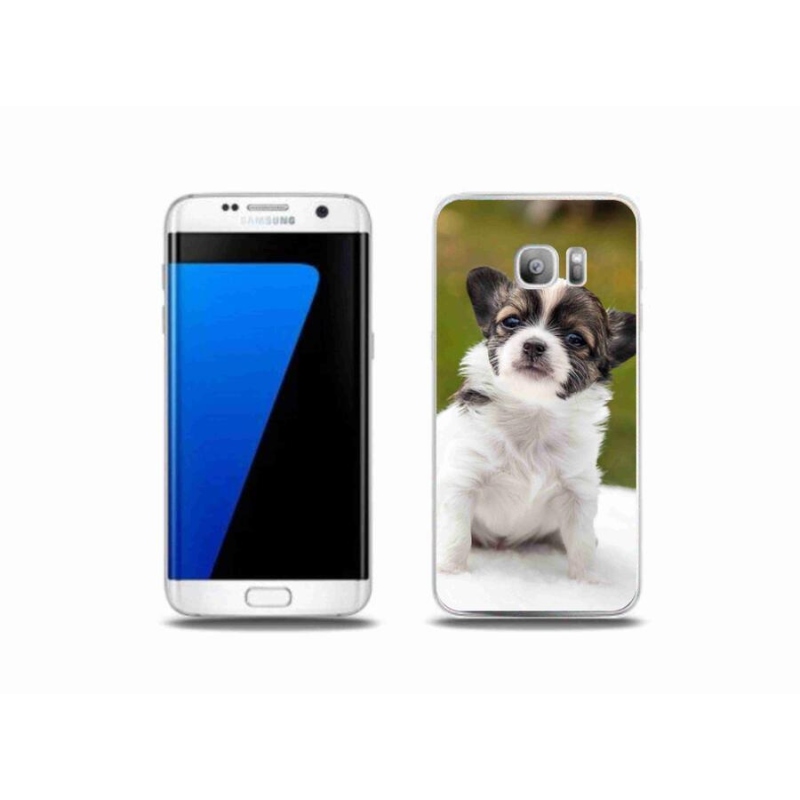 Gelový obal mmCase na mobil Samsung Galaxy S7 Edge - čivava 4