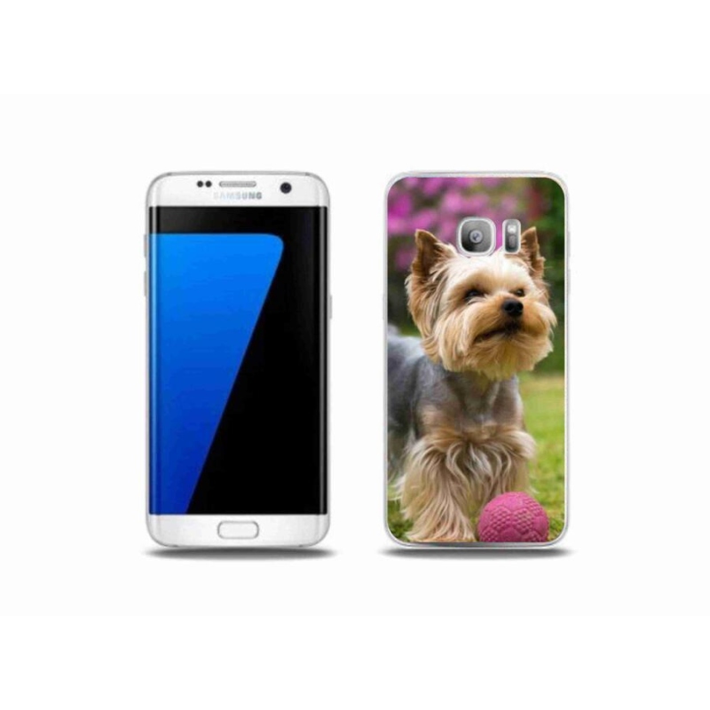 Gelový obal mmCase na mobil Samsung Galaxy S7 Edge - jorkšír 4