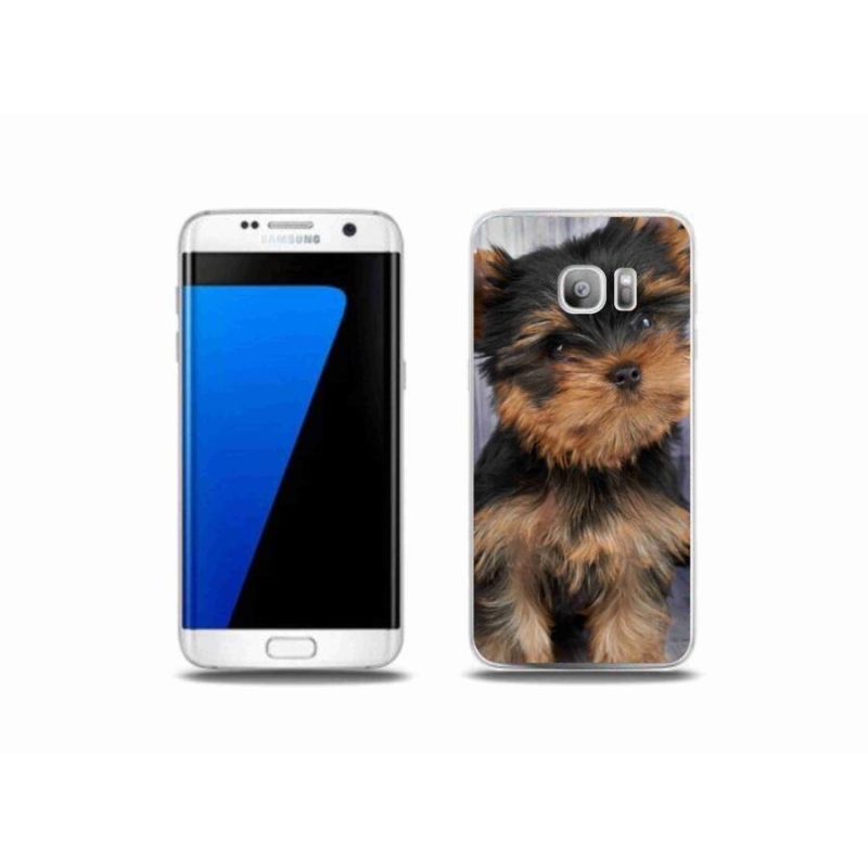 Gelový obal mmCase na mobil Samsung Galaxy S7 Edge - jorkšír 9