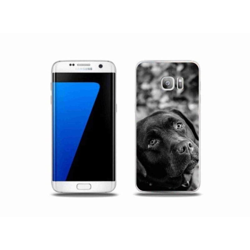Gelový obal mmCase na mobil Samsung Galaxy S7 Edge - labrador