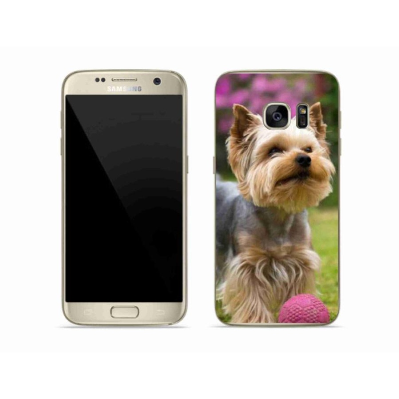 Gelový obal mmCase na mobil Samsung Galaxy S7 - jorkšír 4