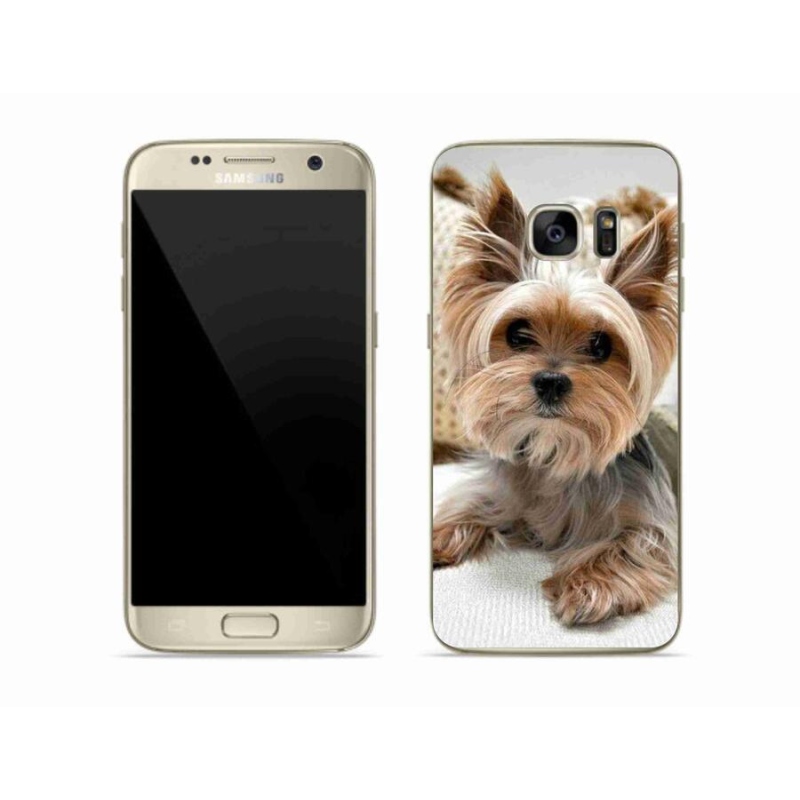 Gelový obal mmCase na mobil Samsung Galaxy S7 - jorkšír 5