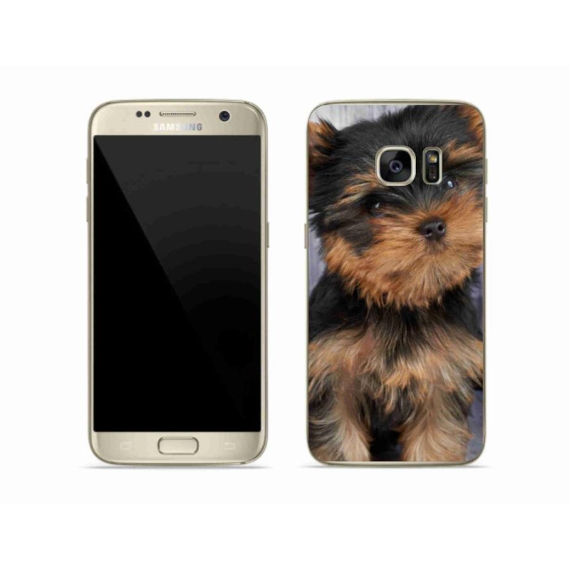 Gelový obal mmCase na mobil Samsung Galaxy S7 - jorkšír 9