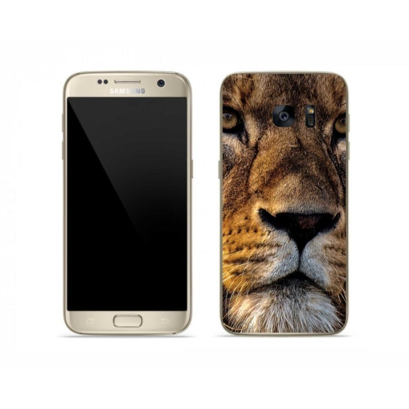 Gelový obal mmCase na mobil Samsung Galaxy S7 - lev