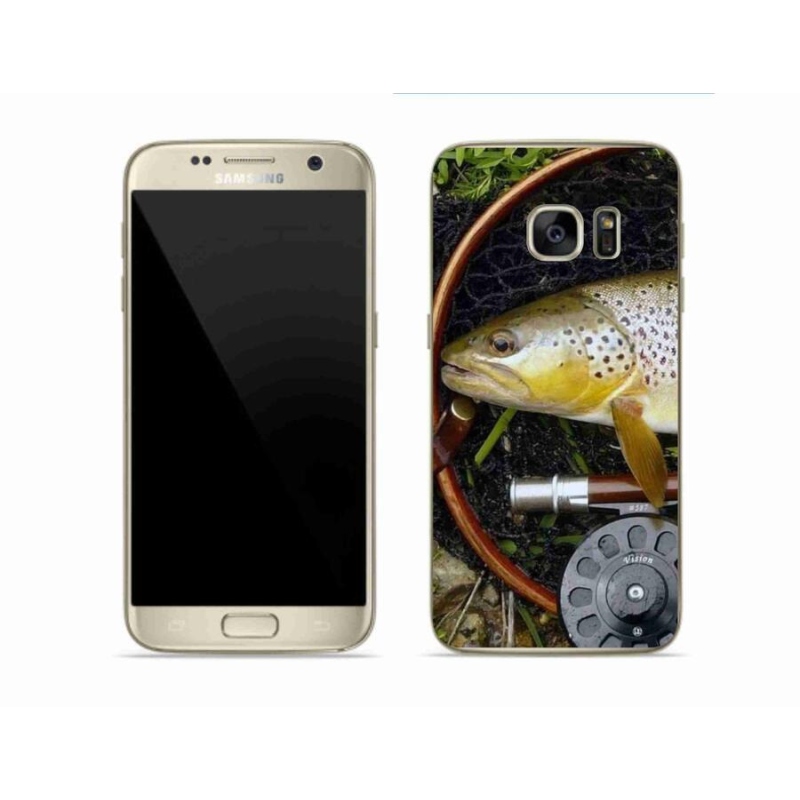 Gelový obal mmCase na mobil Samsung Galaxy S7 - pstruh 2