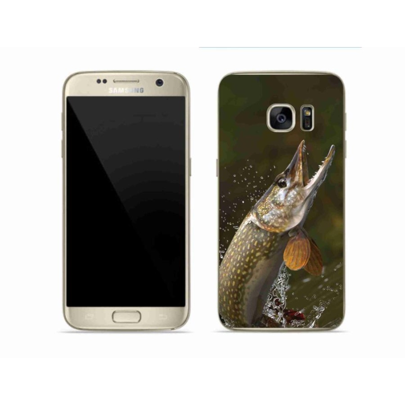 Gelový obal mmCase na mobil Samsung Galaxy S7 - štika