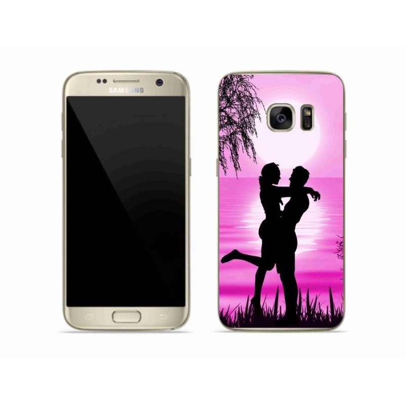 Gelový obal mmCase na mobil Samsung Galaxy S7 - západ slunce