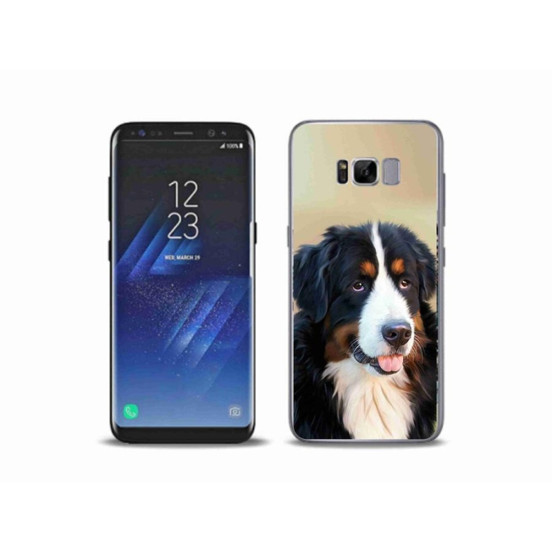 Gelový obal mmCase na mobil Samsung Galaxy S8 Plus - bernský salašnický pes