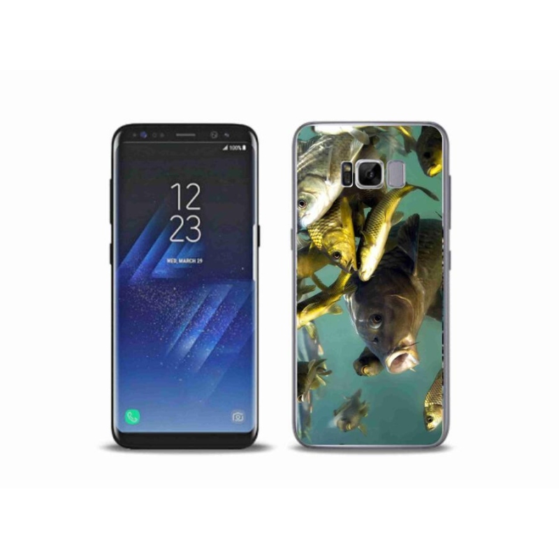 Gelový obal mmCase na mobil Samsung Galaxy S8 Plus - hejno ryb