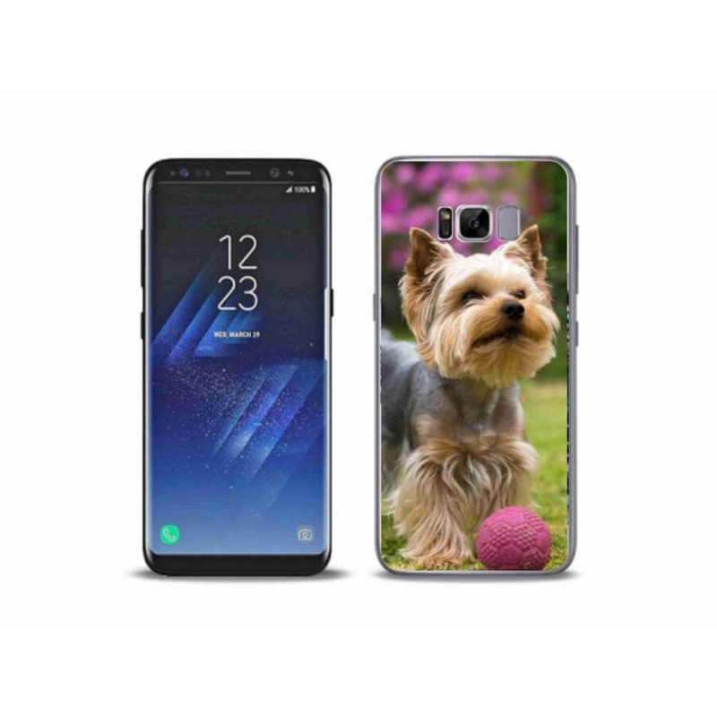 Gelový obal mmCase na mobil Samsung Galaxy S8 Plus - jorkšír 4
